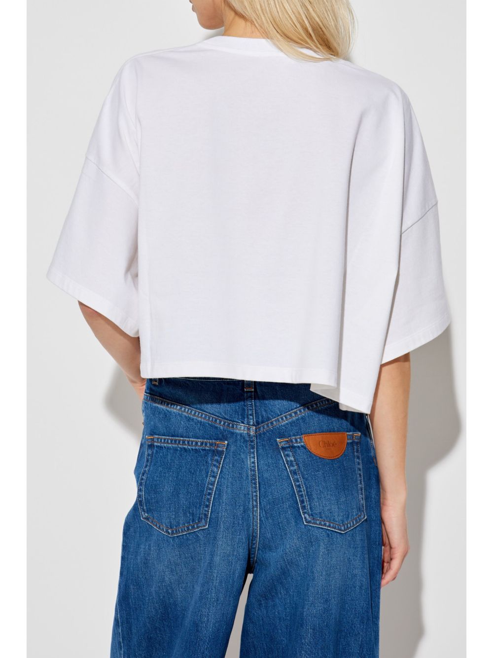 Chloé Logo-print crop top Chloé