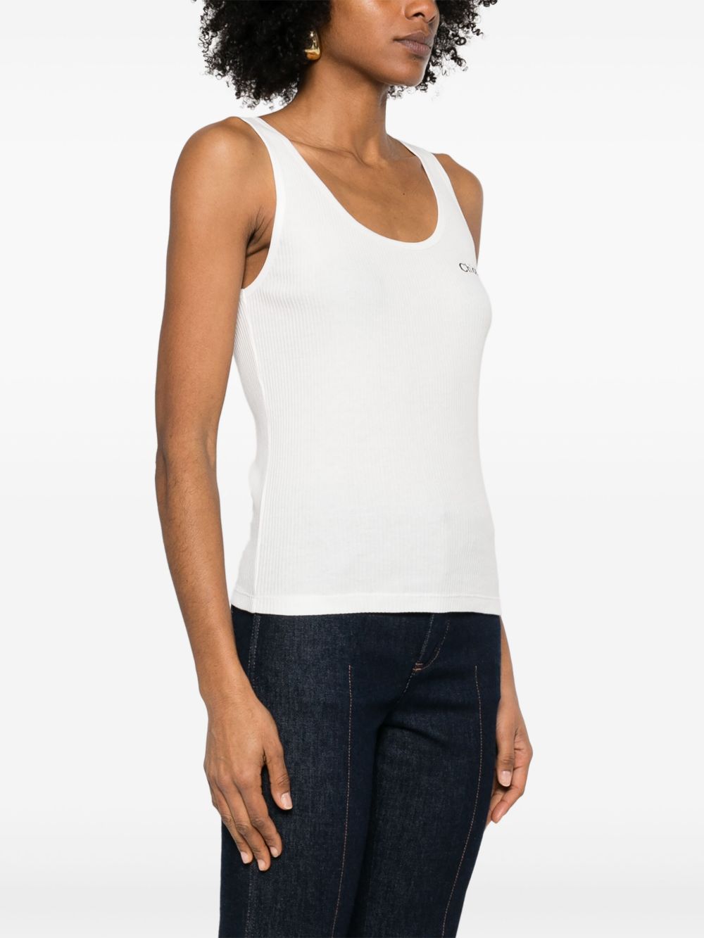 Chloé Chloè Top White Chloé