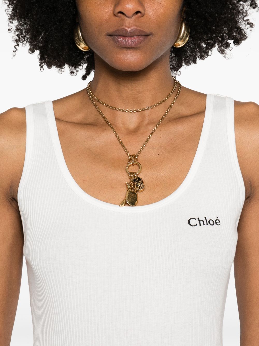 Chloé Chloè Top White Chloé
