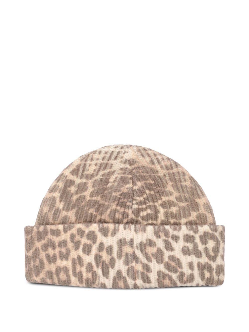 Ganni logo patch beanie Ganni