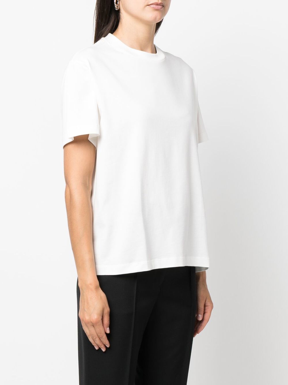 JIL SANDER PLUS T-shirts and Polos White Jil Sander Plus