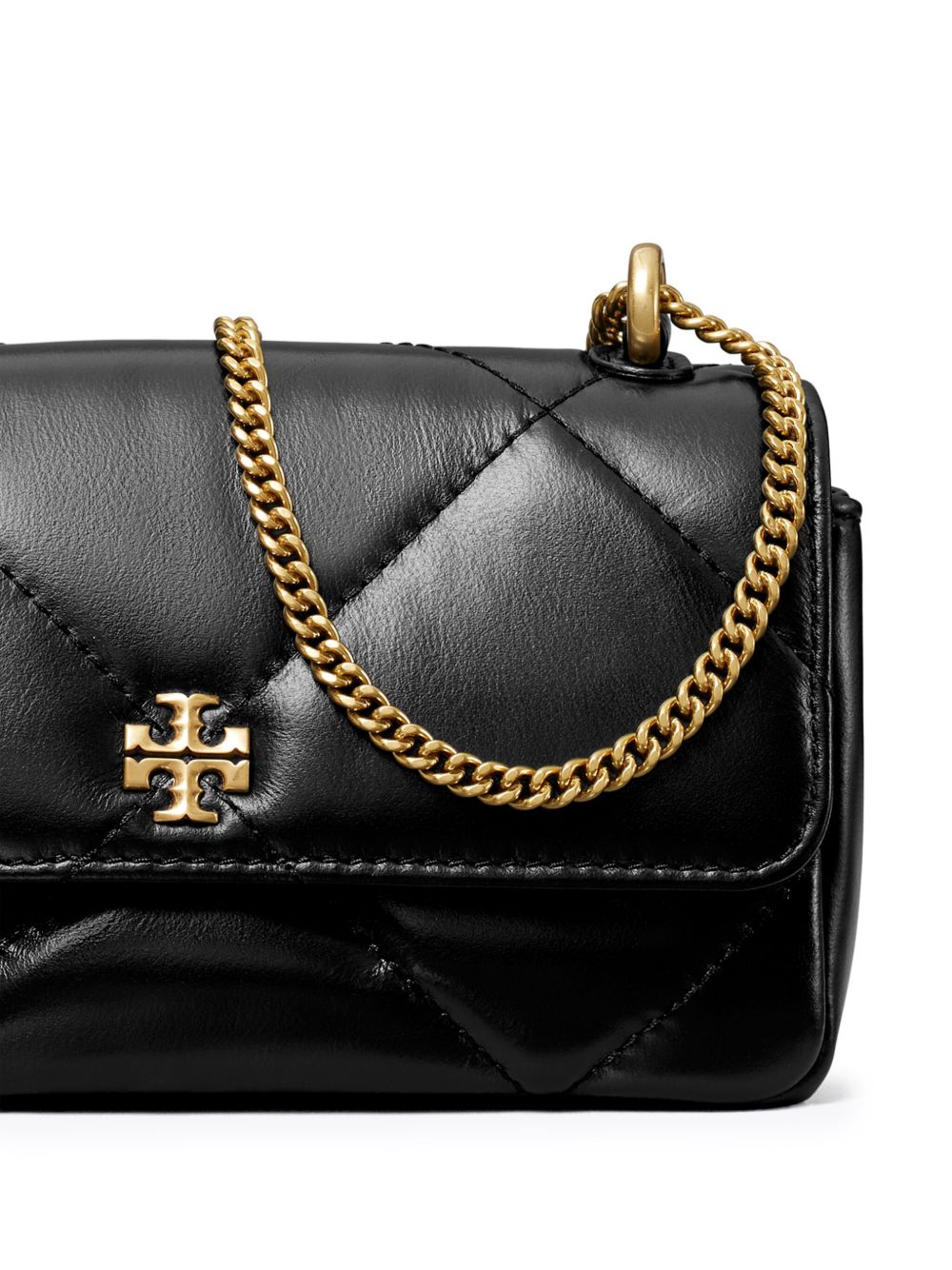 Tory Burch Kira Diamond mini leather shoulder bag Tory Burch