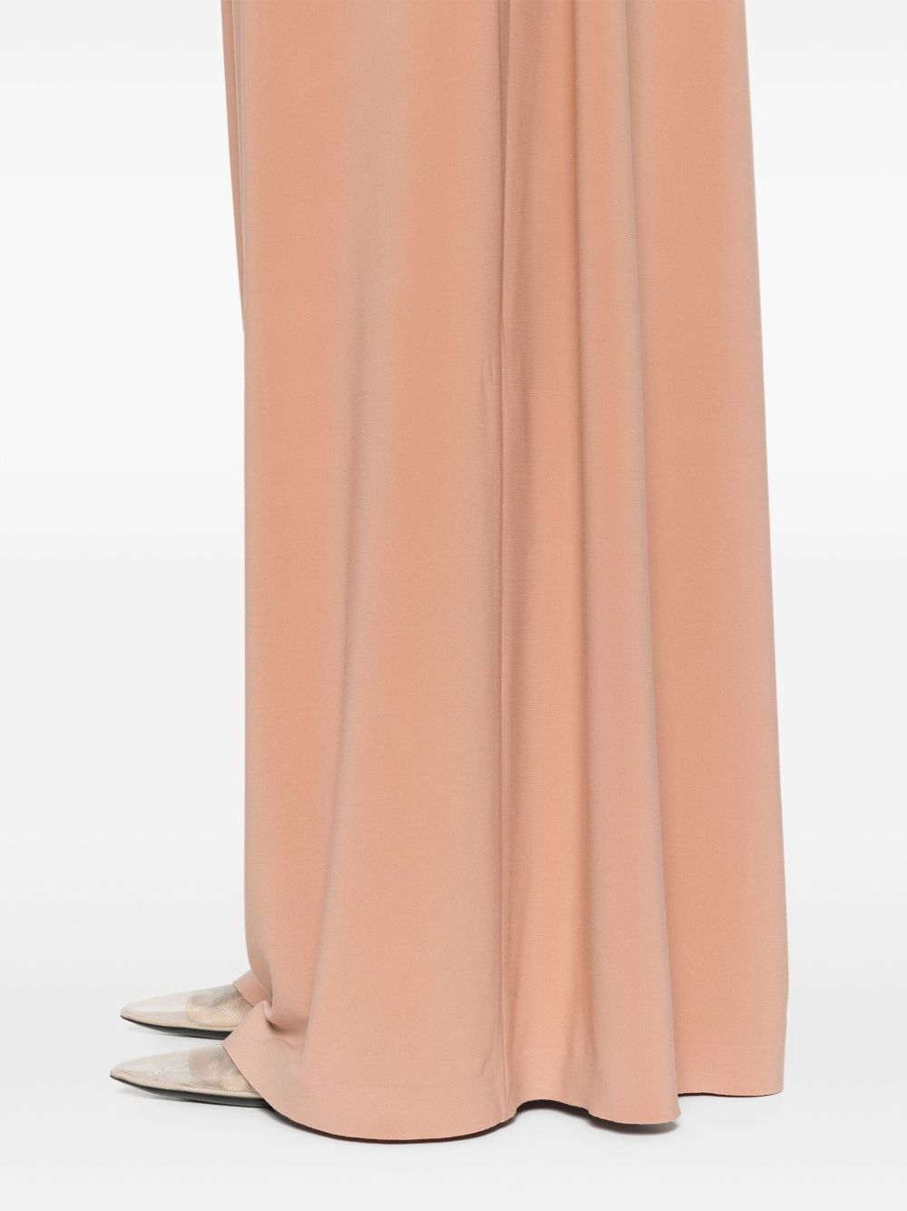 Norma Kamali Trousers Beige Norma Kamali