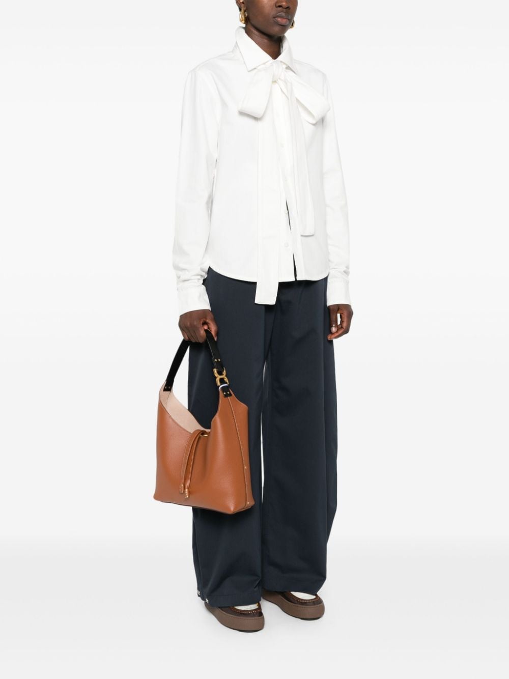 Chloé Marcie small leather hobo bag Chloé