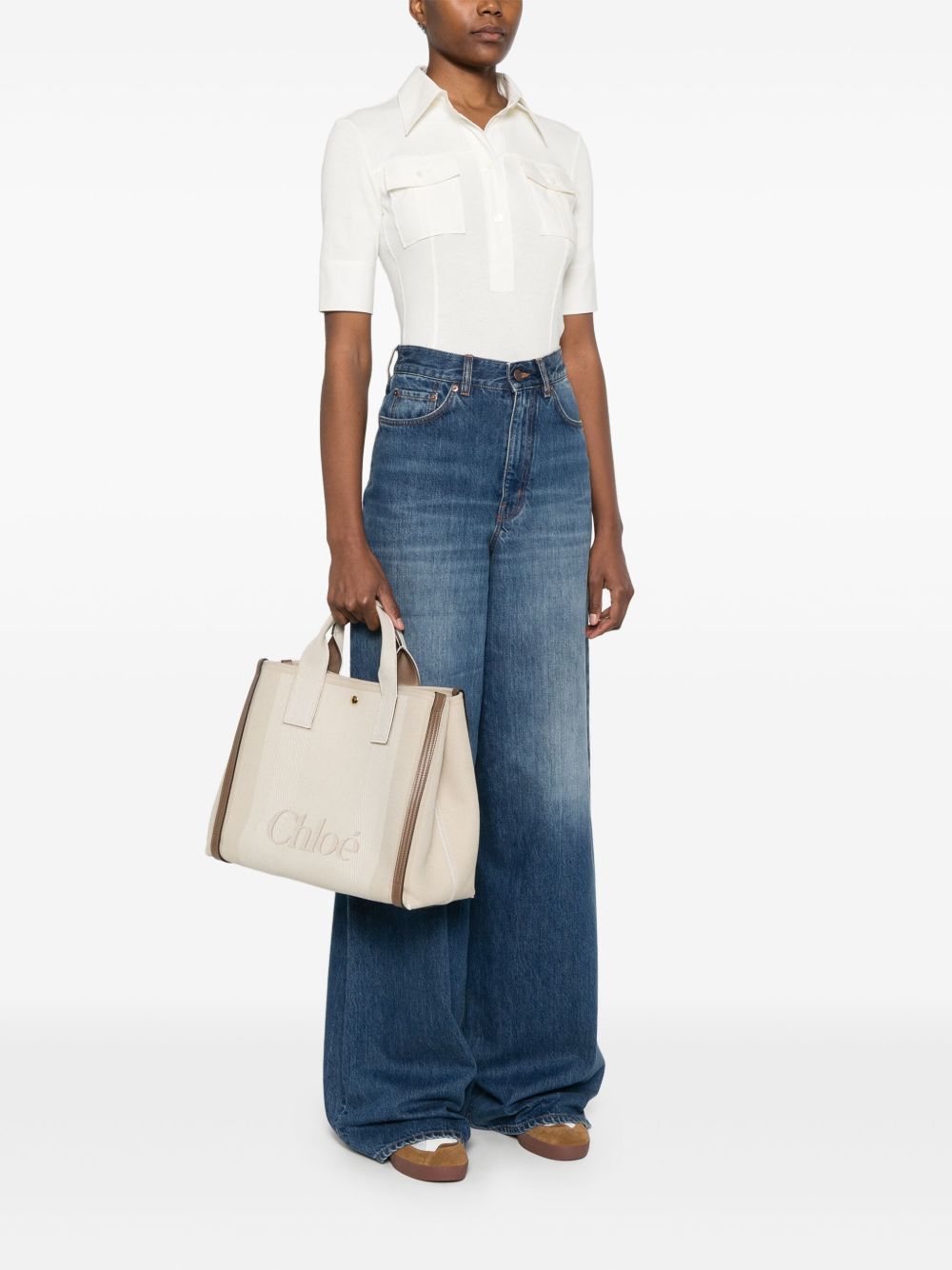 Chloé Carry canvas tote bag Chloé
