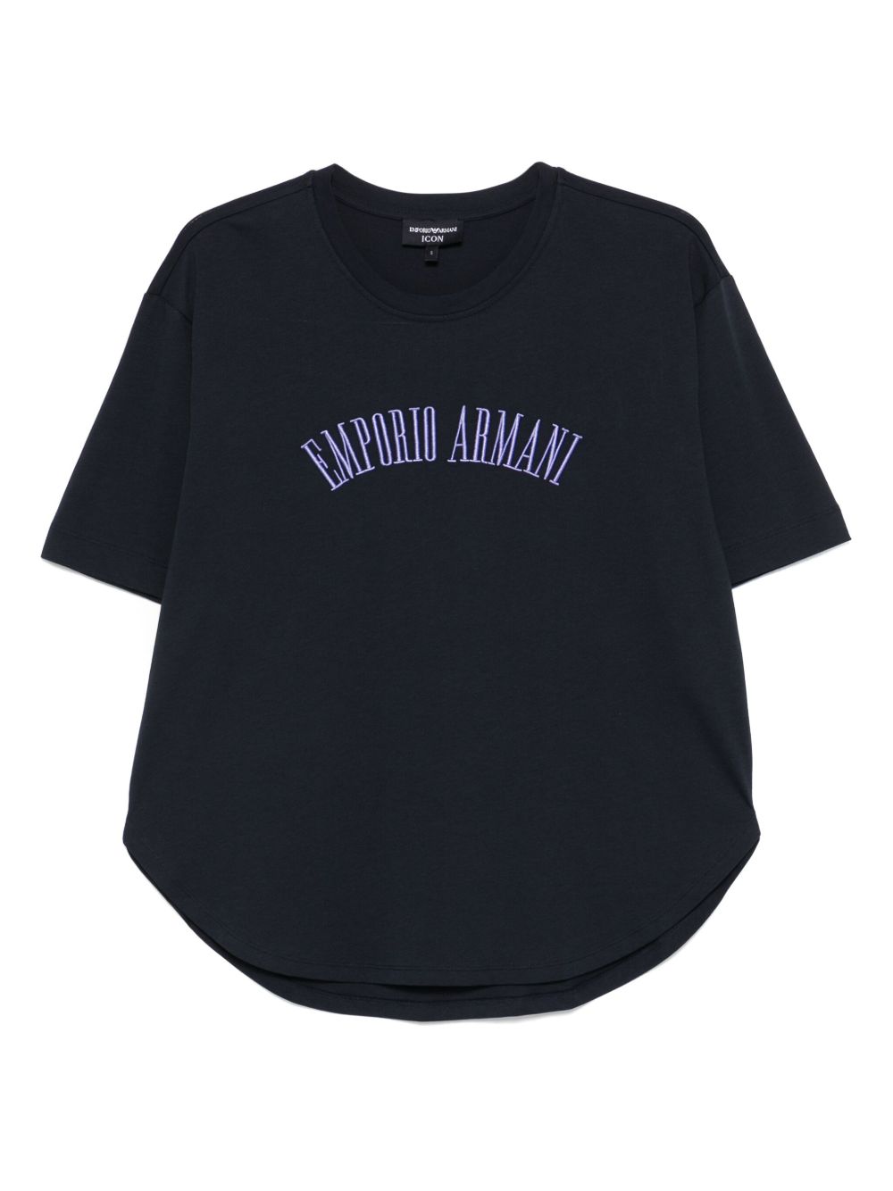 Emporio Armani logo embroidered T-shirt Emporio Armani