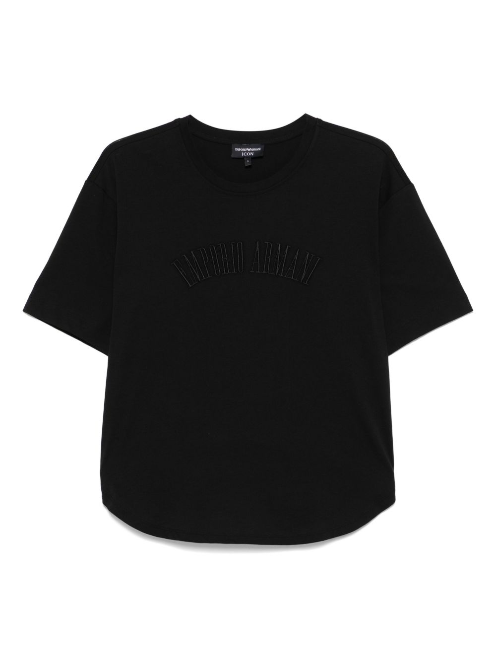 Emporio Armani logo embroidered T-shirt Emporio Armani
