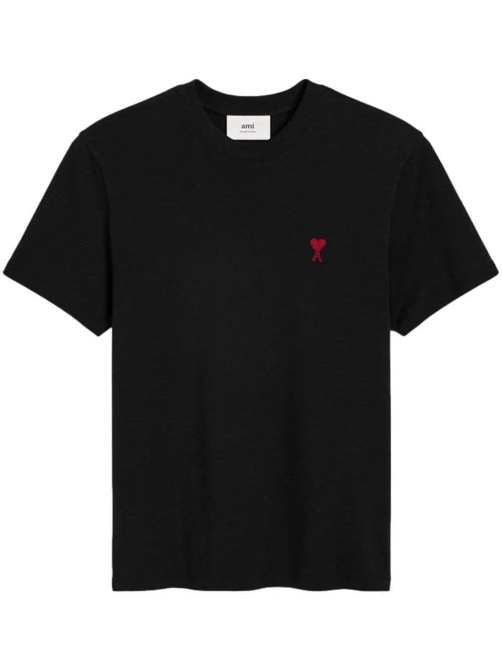 Ami Paris T-shirts and Polos Black Ami Paris