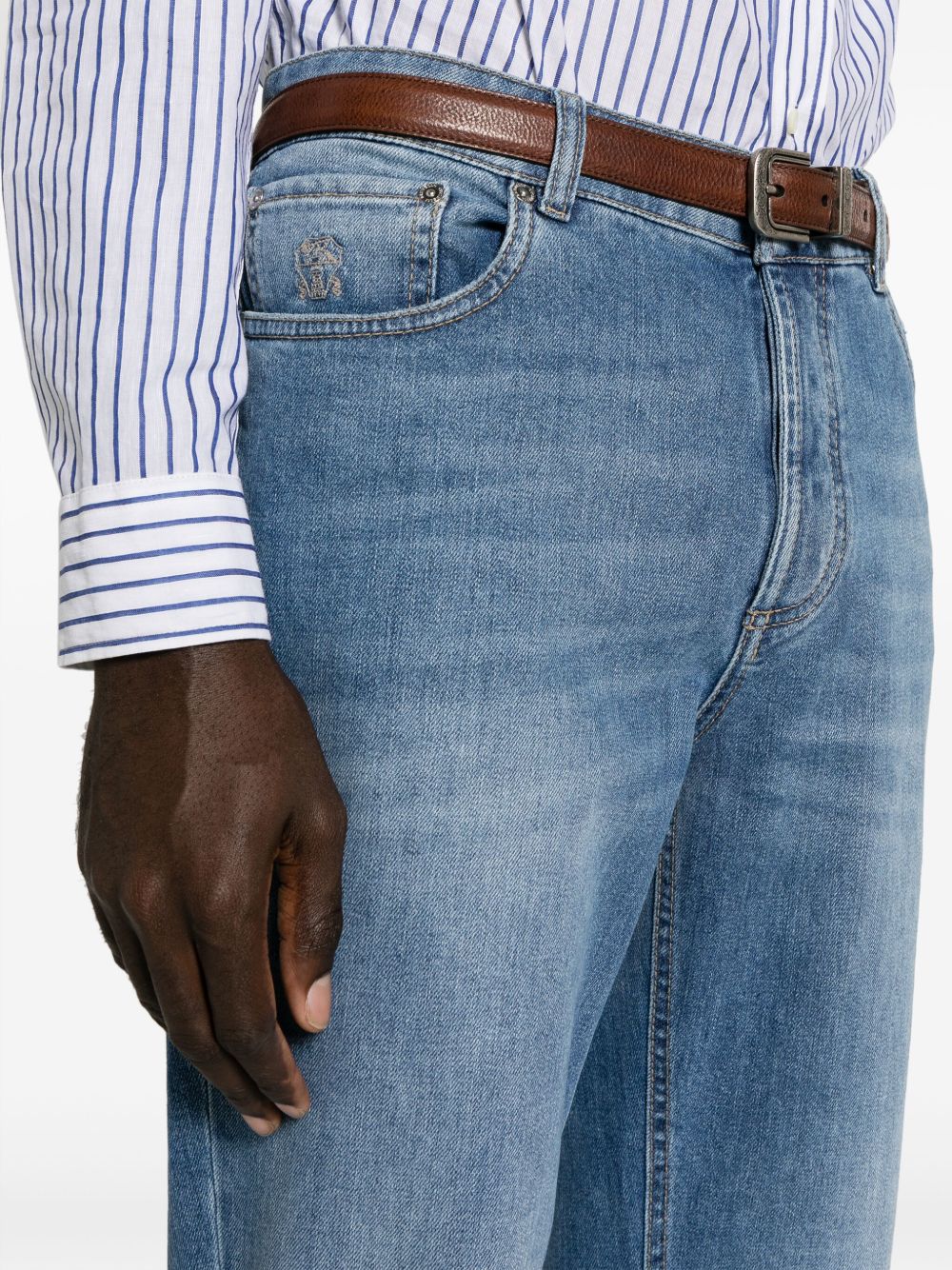 Brunello Cucinelli Jeans Clear Blue Brunello Cucinelli
