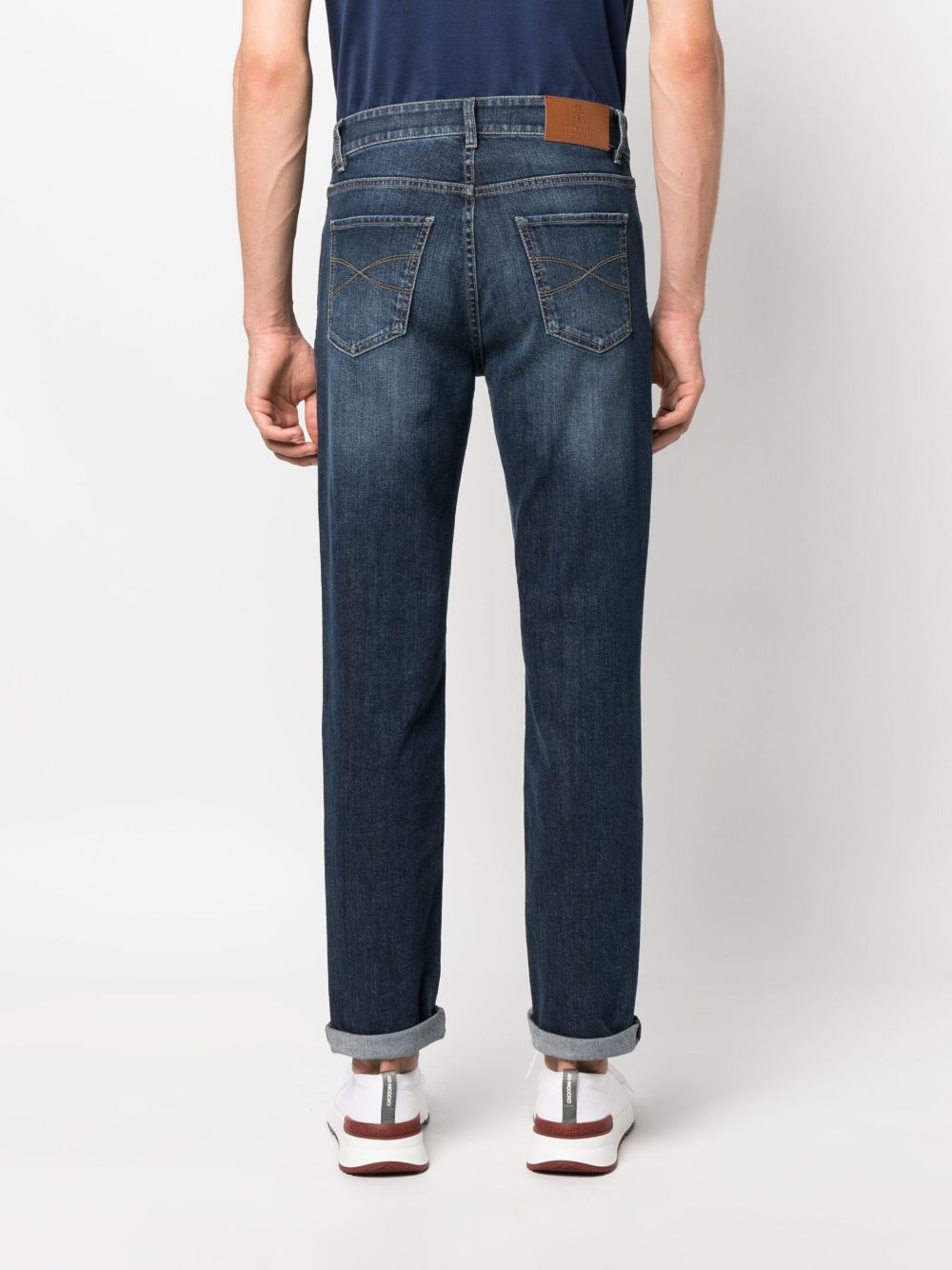 Brunello Cucinelli Mid-rise cotton jeans Brunello Cucinelli