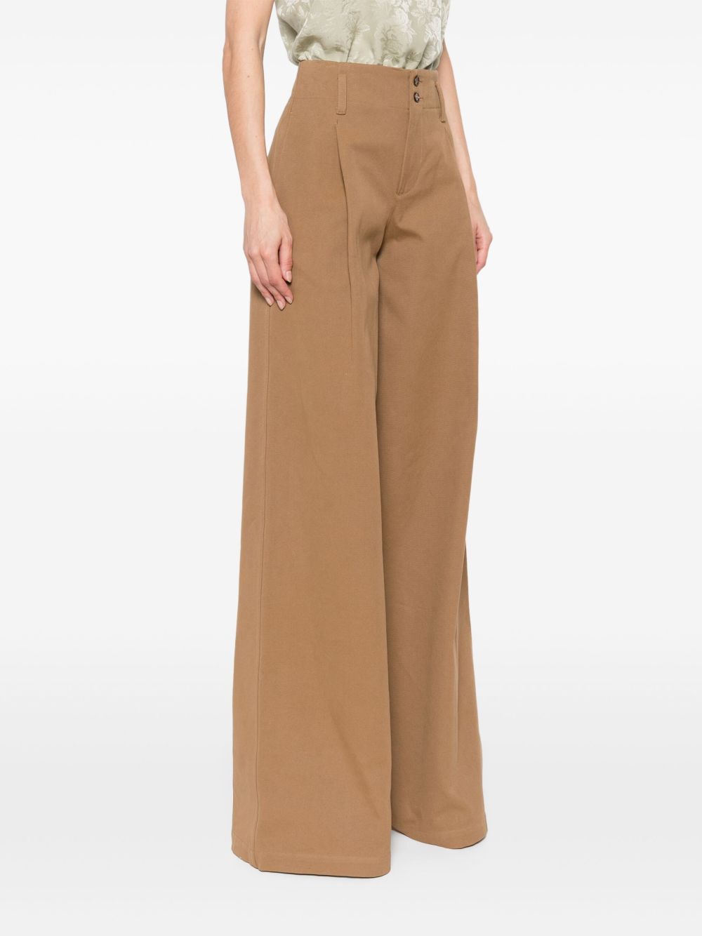 Chloé Chloè Trousers Brown Chloé