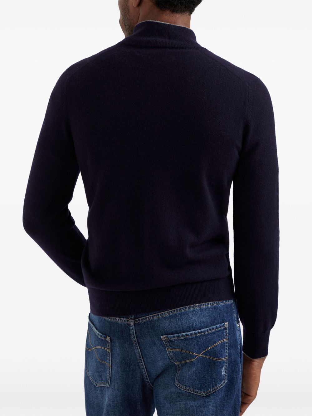 Brunello Cucinelli Sweaters Blue - Gallerias
