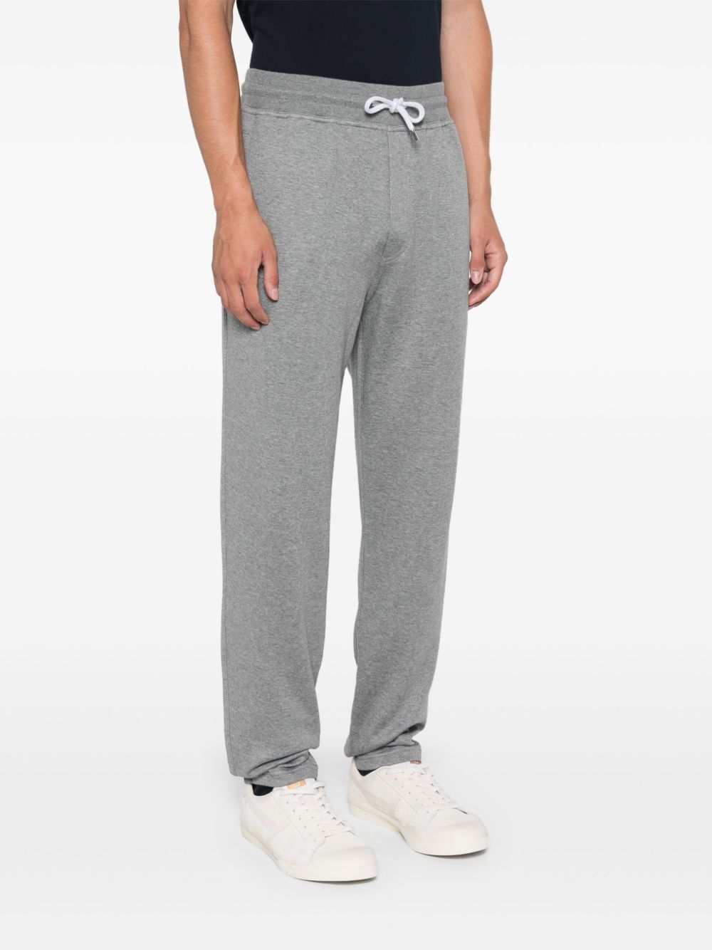 Brunello Cucinelli Mélange-effect track pants Brunello Cucinelli