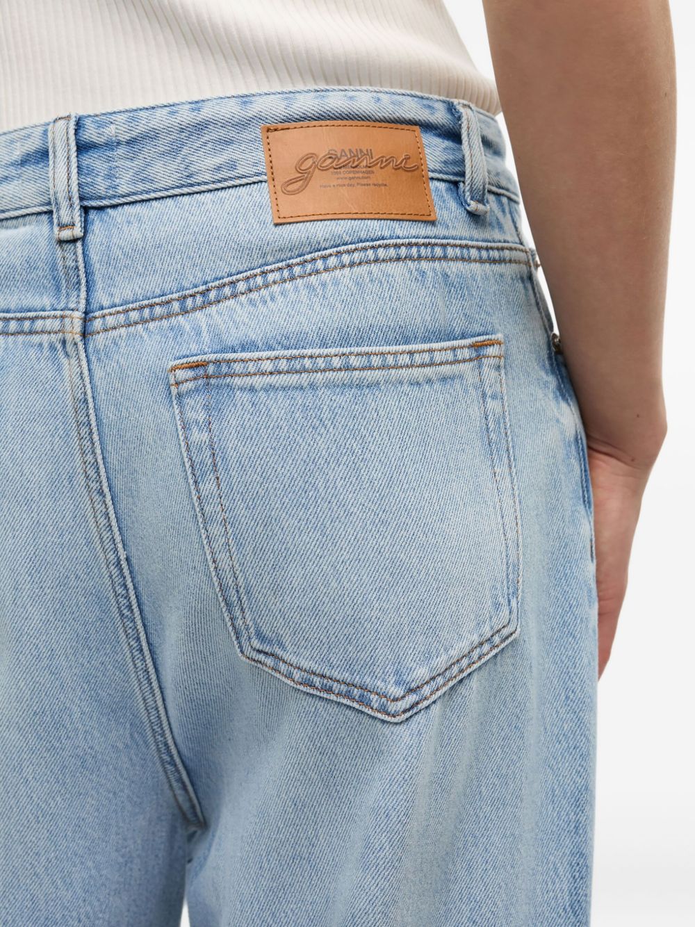 GANNI Jeans Clear Blue Ganni