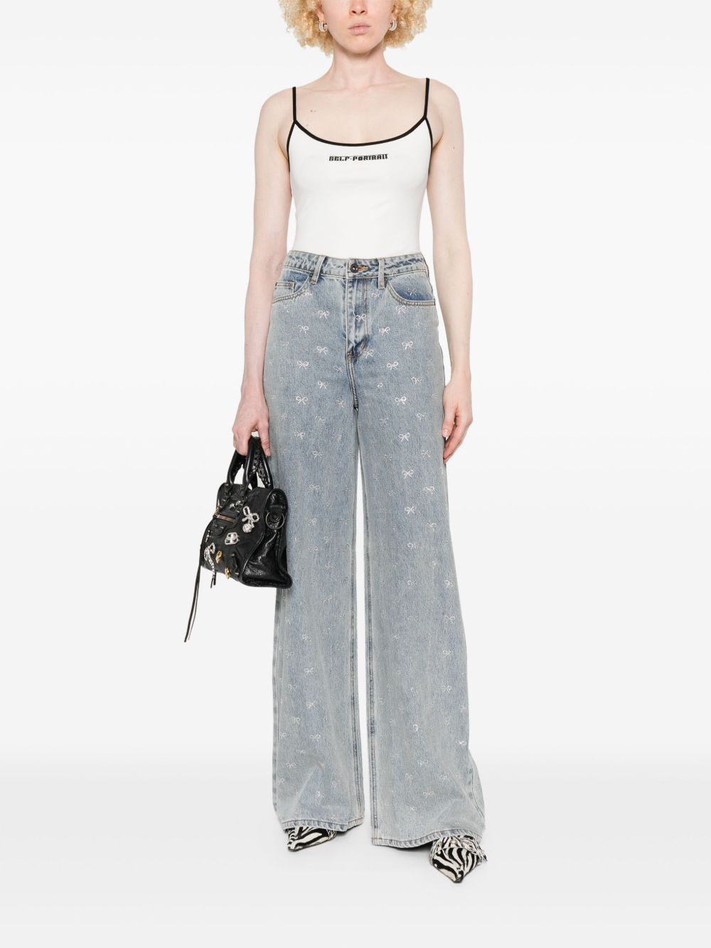 Self-portrait Jeans Clear Blue Self-Portrait