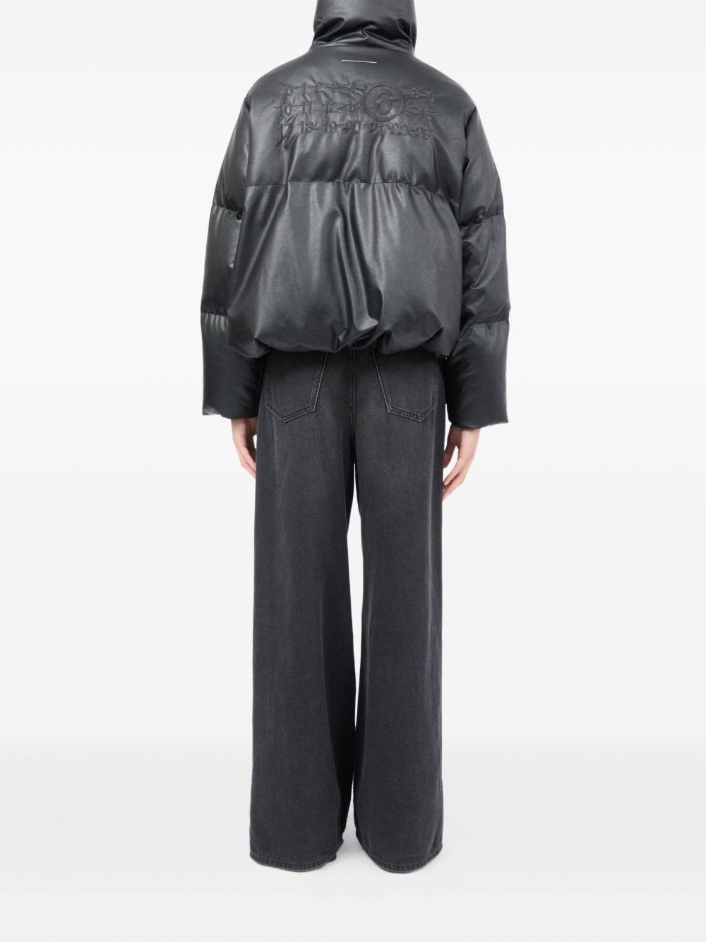 MM6 Maison Margiela Coats Black MM6 Maison Margiela