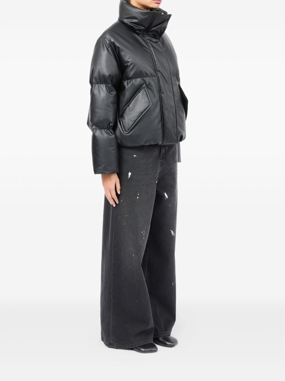 MM6 Maison Margiela Coats Black MM6 Maison Margiela