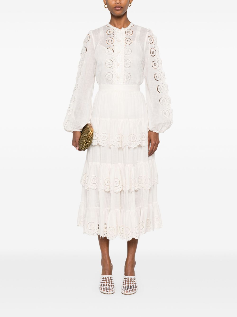 Zimmermann Skirts Ivory Zimmermann