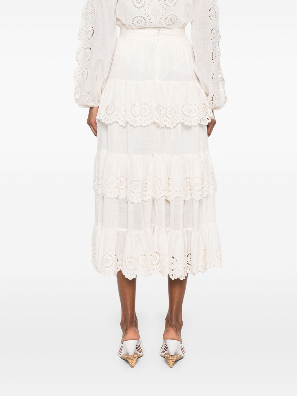 Zimmermann Lucky embroidered skirt Zimmermann