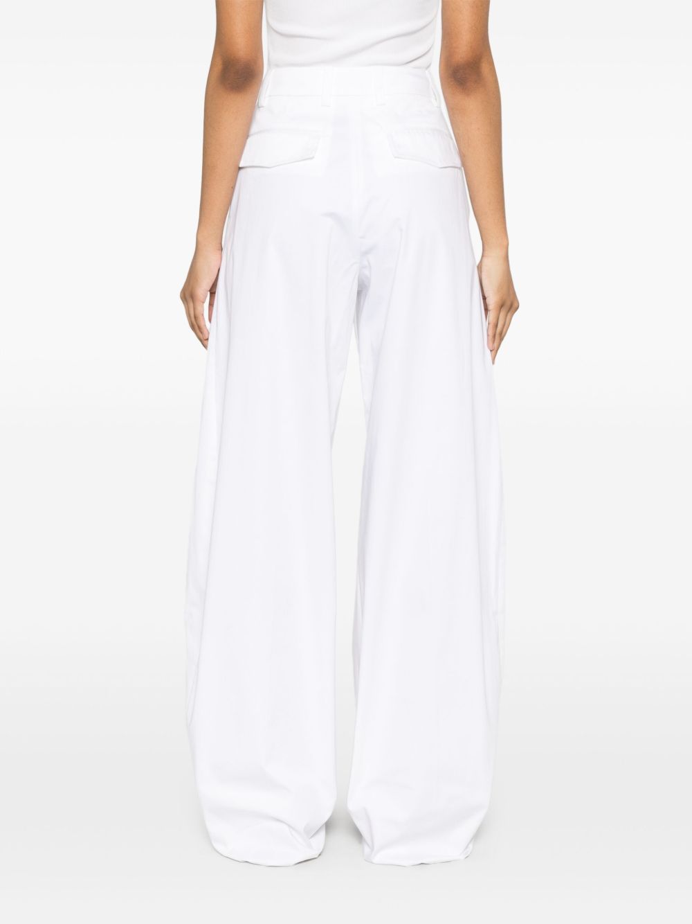 THE LATEST Trousers White THE LATEST