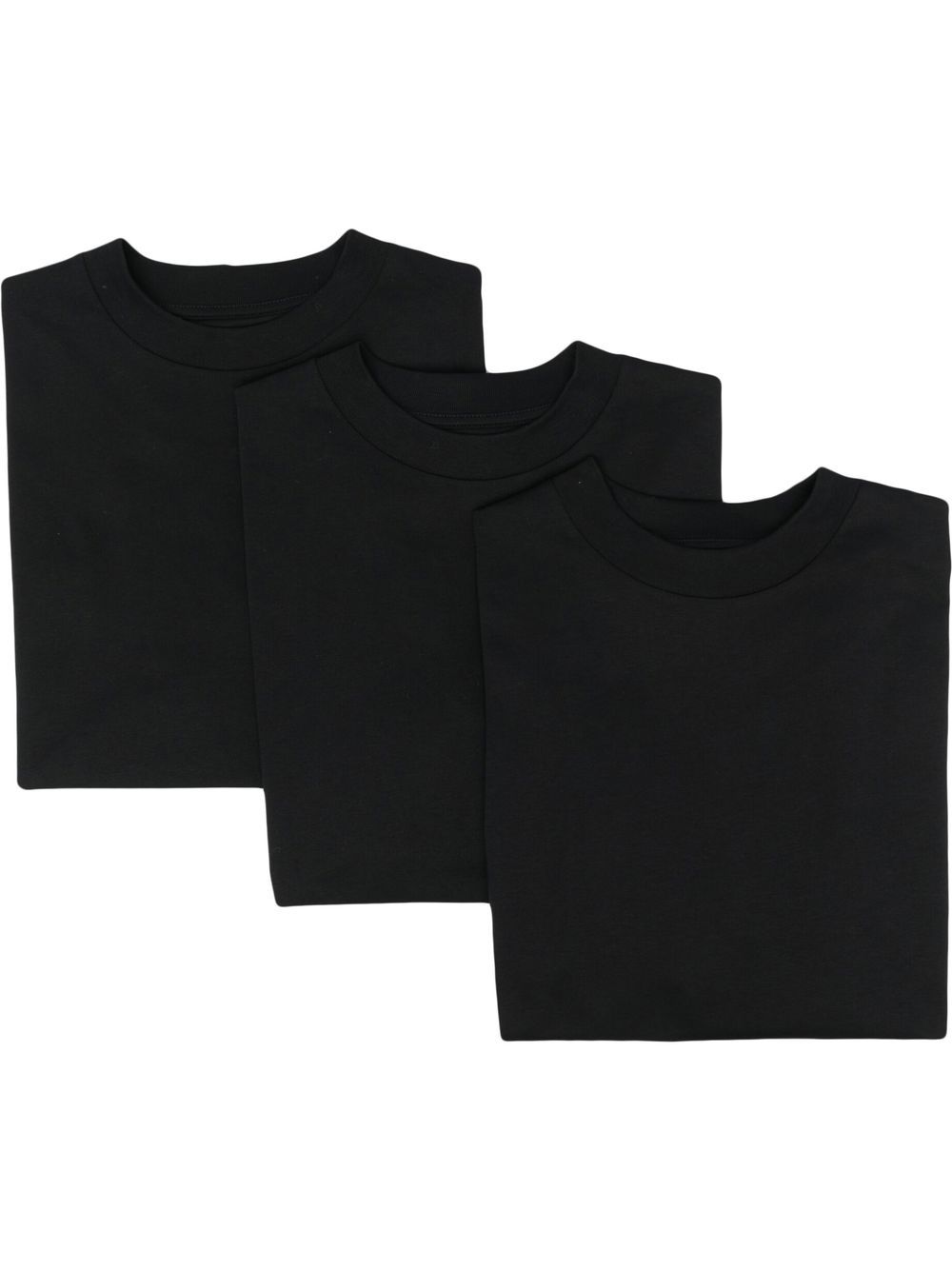 JIL SANDER PLUS T-shirts and Polos Black Jil Sander Plus