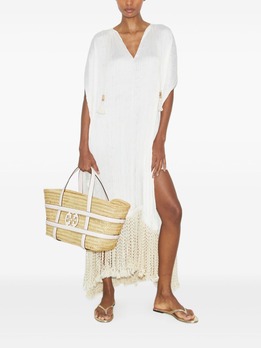 Tory Burch Ella straw basket bag Tory Burch