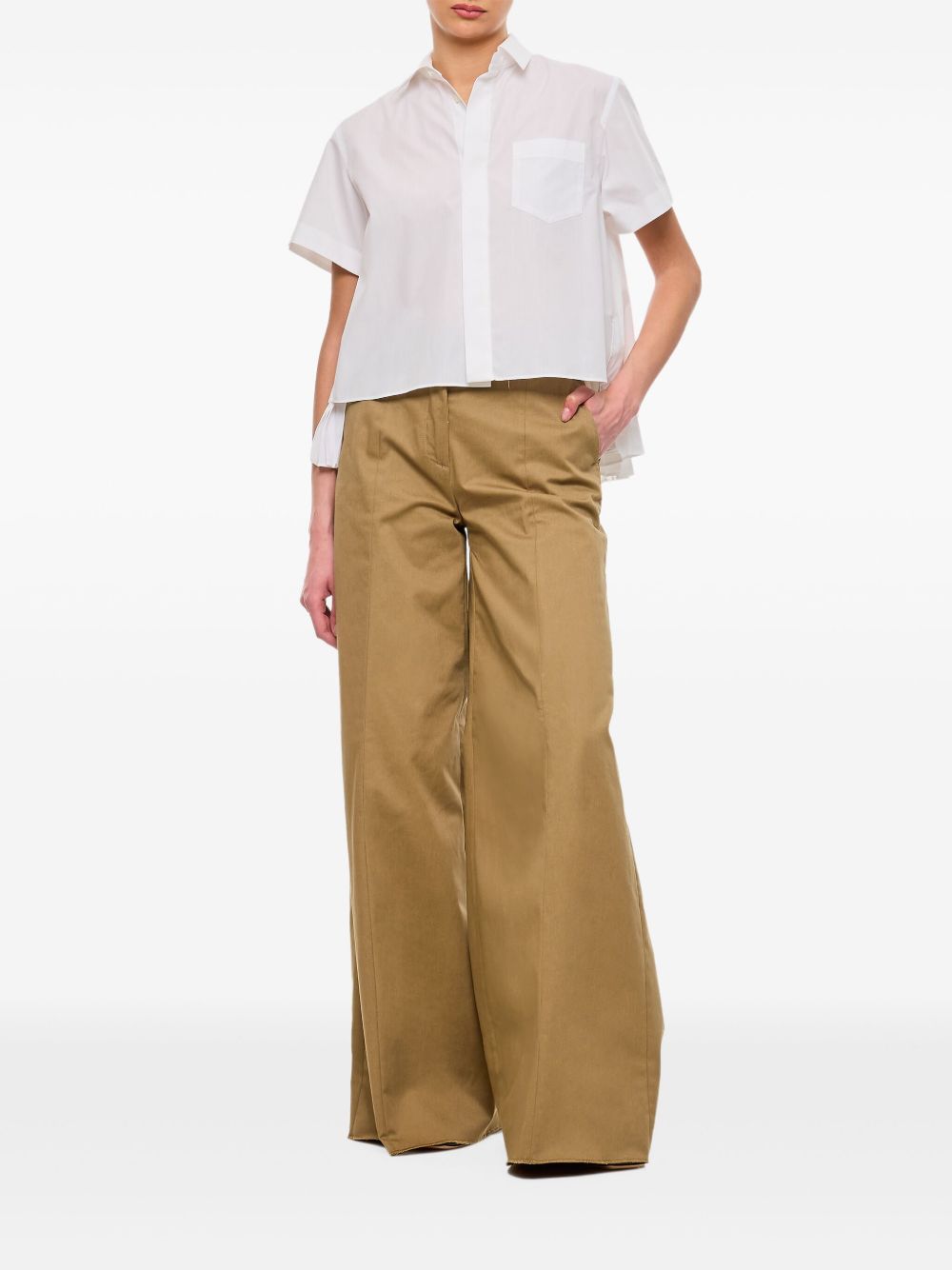 THE LATEST Trousers Green THE LATEST