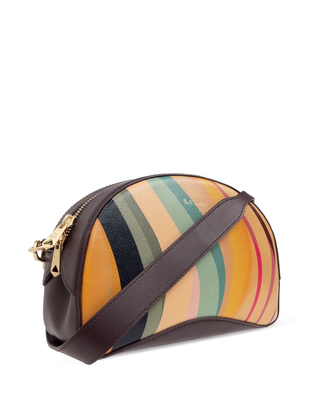 Paul Smith Swirl leather crossbody bag Paul Smith