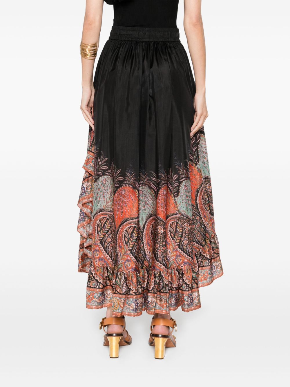 Zimmermann Rhiannon Ruffle Maxi Skirt Zimmermann