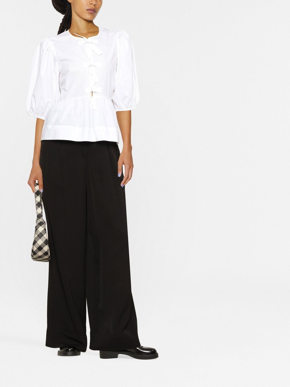 GANNI Top White Ganni