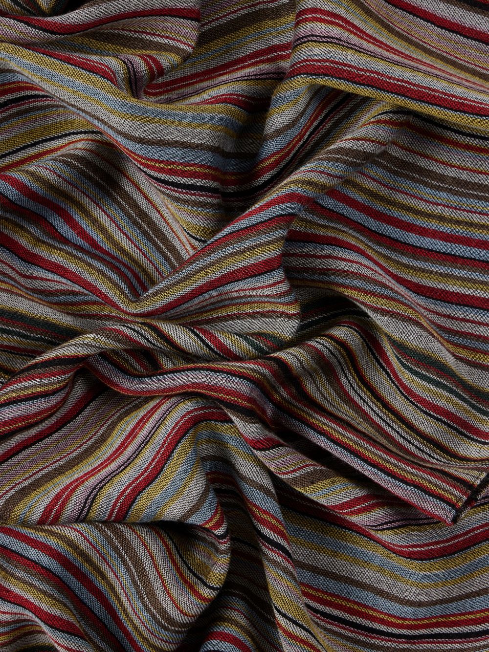 Paul Smith Signature Stripe wool and silk scarf Paul Smith