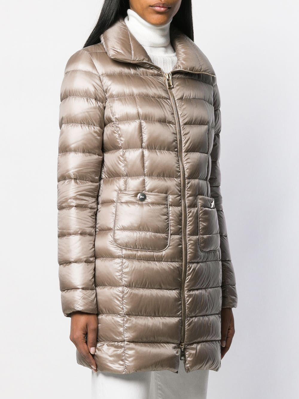 Herno Coats Dove Grey Herno