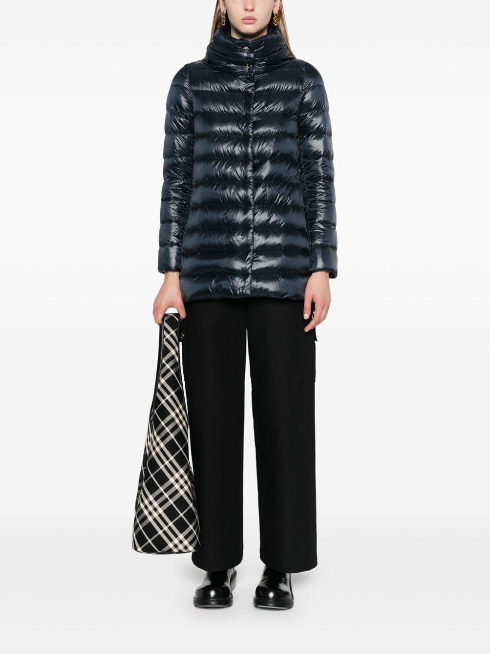 Herno Coats Blue Herno