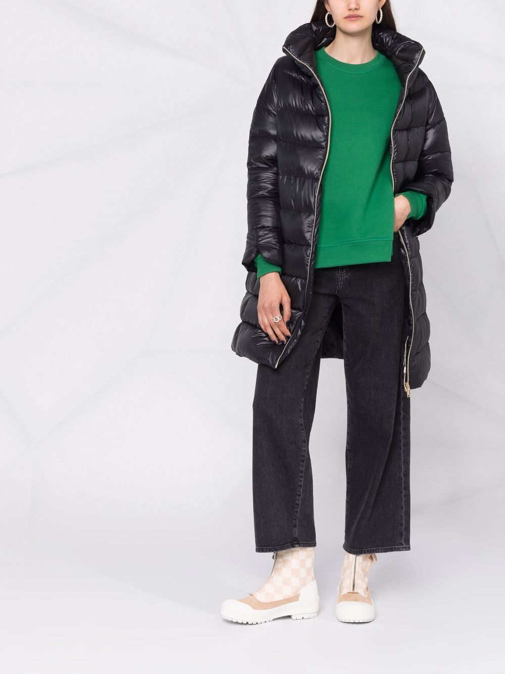 Herno Coats Black Herno