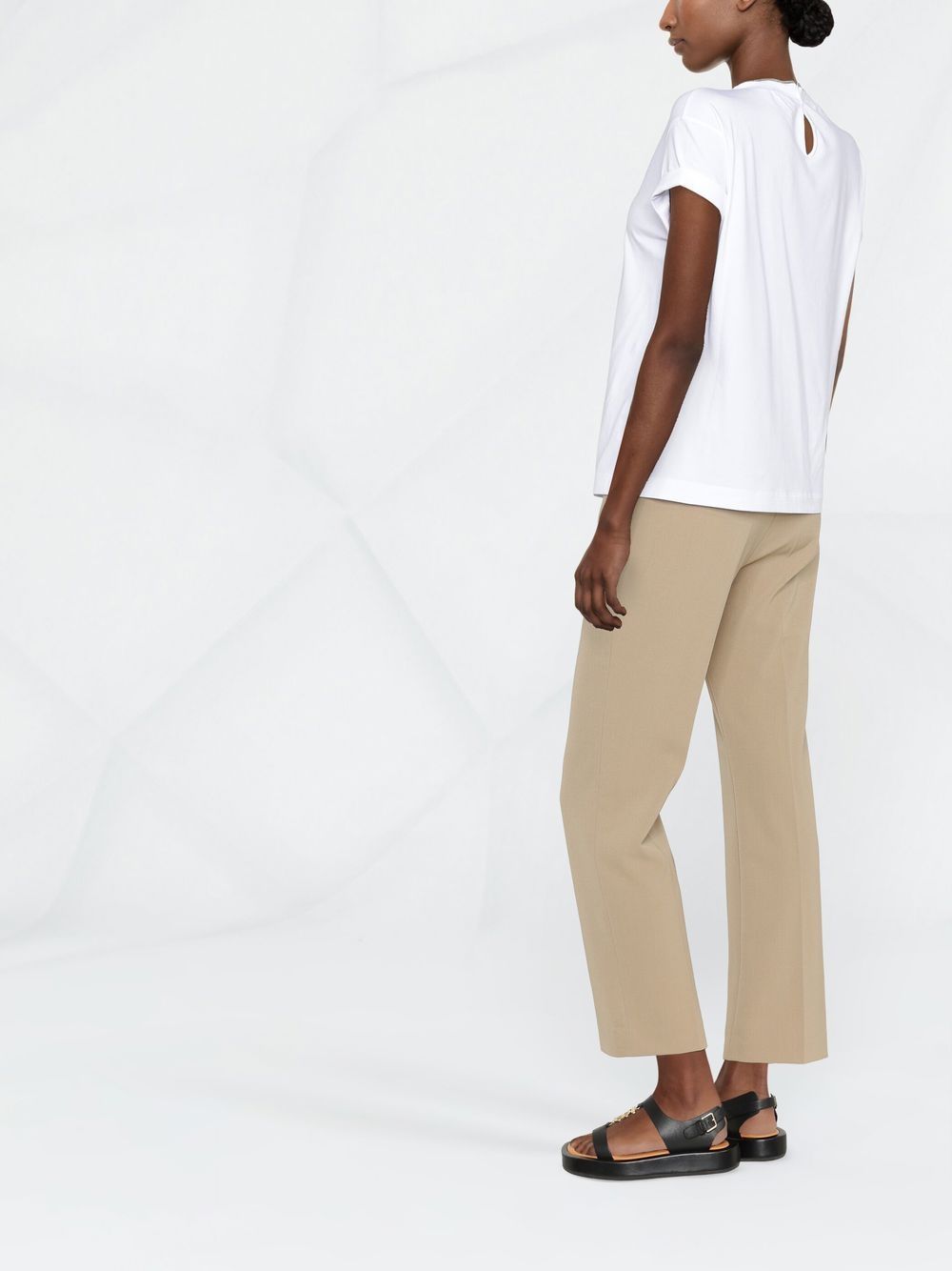 Brunello Cucinelli T-shirts and Polos White Brunello Cucinelli