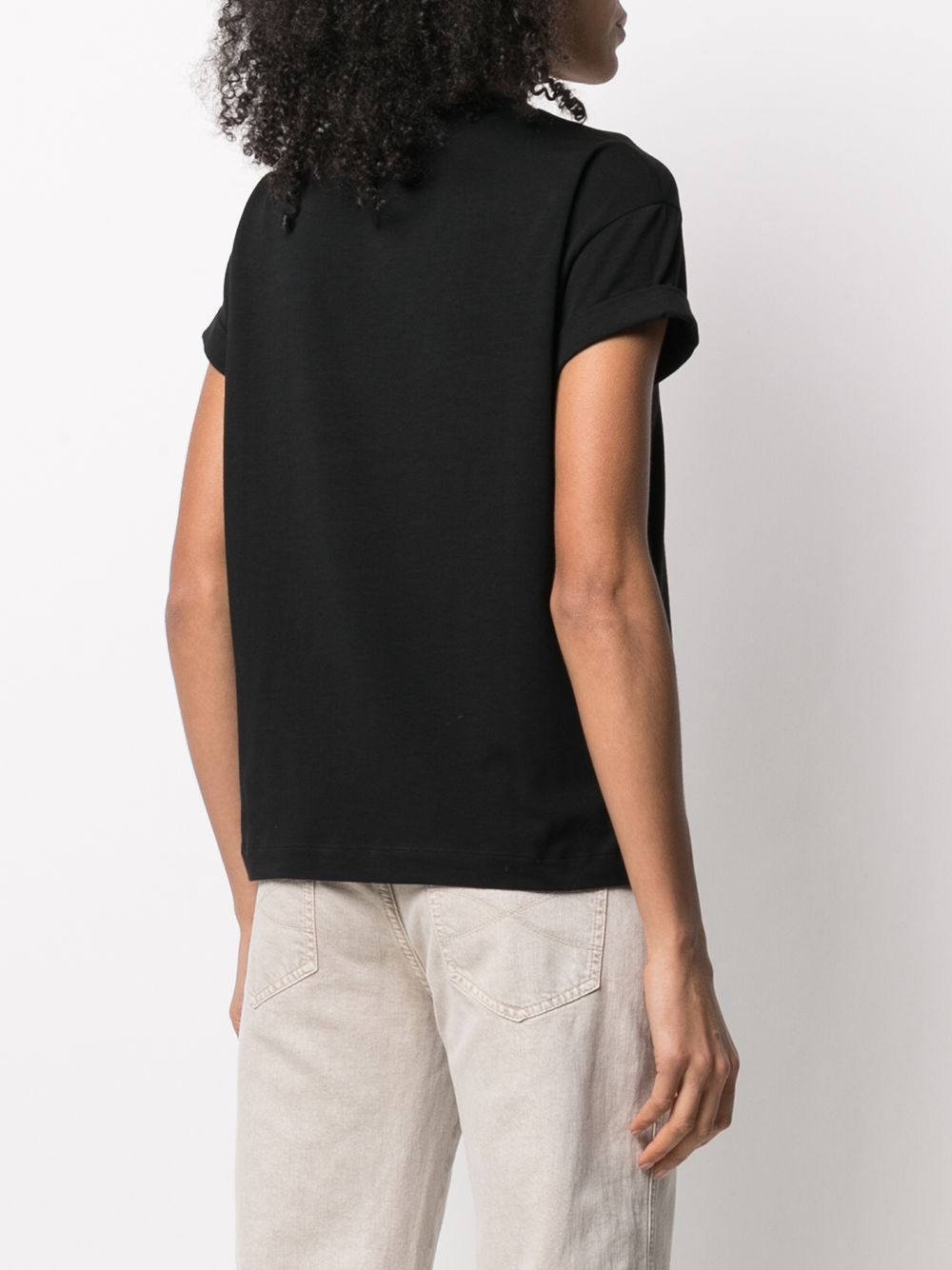 Brunello Cucinelli T-shirts and Polos Black Brunello Cucinelli