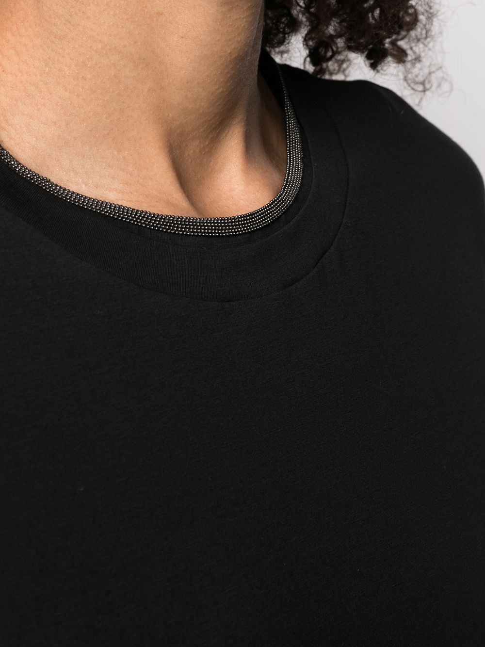Brunello Cucinelli T-shirts and Polos Black Brunello Cucinelli