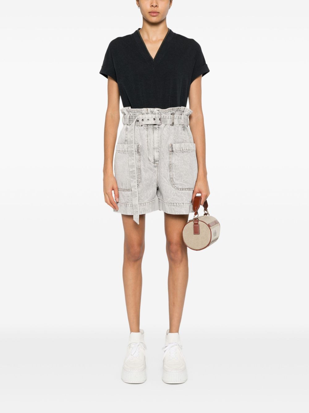 Brunello Cucinelli T-shirts and Polos Grey Brunello Cucinelli