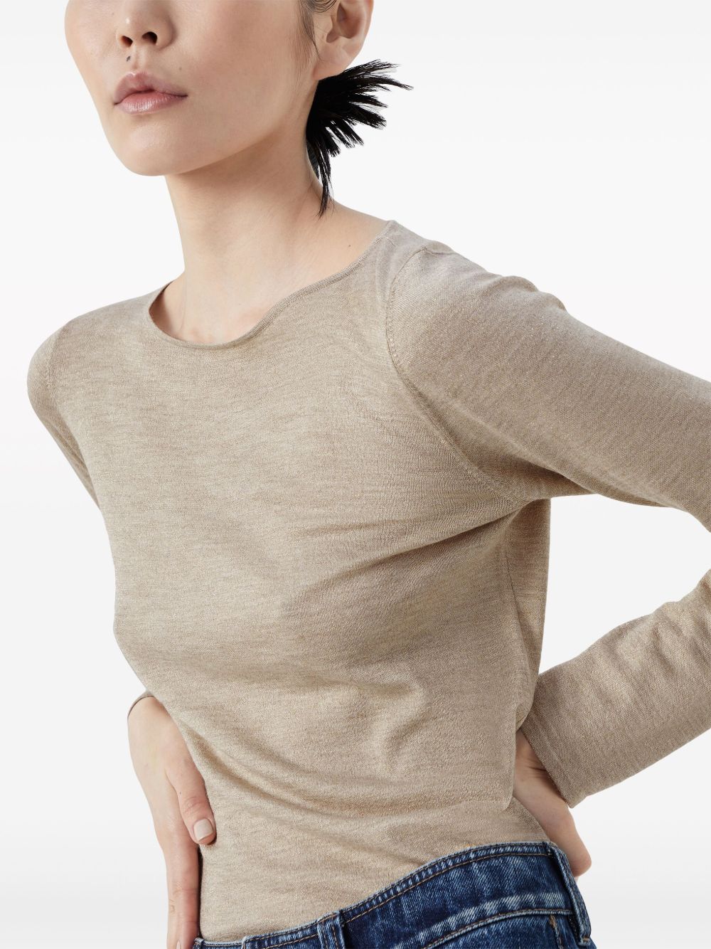 Brunello Cucinelli Sweaters Beige Brunello Cucinelli