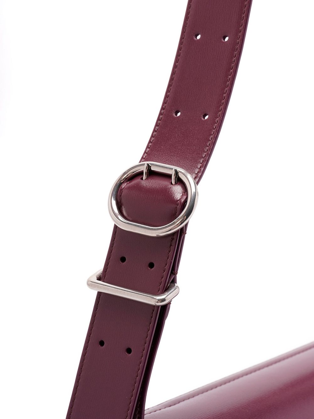 Jil Sander Cannolo small leather shoulder bag Jil Sander