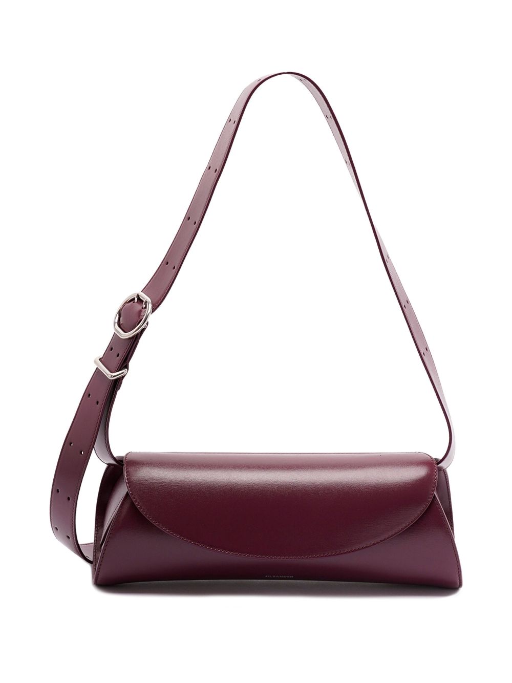 Jil Sander Cannolo small leather shoulder bag Jil Sander