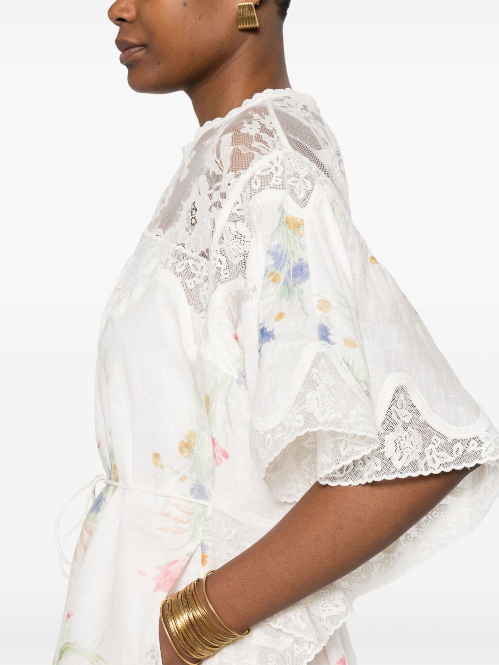 Zimmermann Lace-trimmed dress Zimmermann