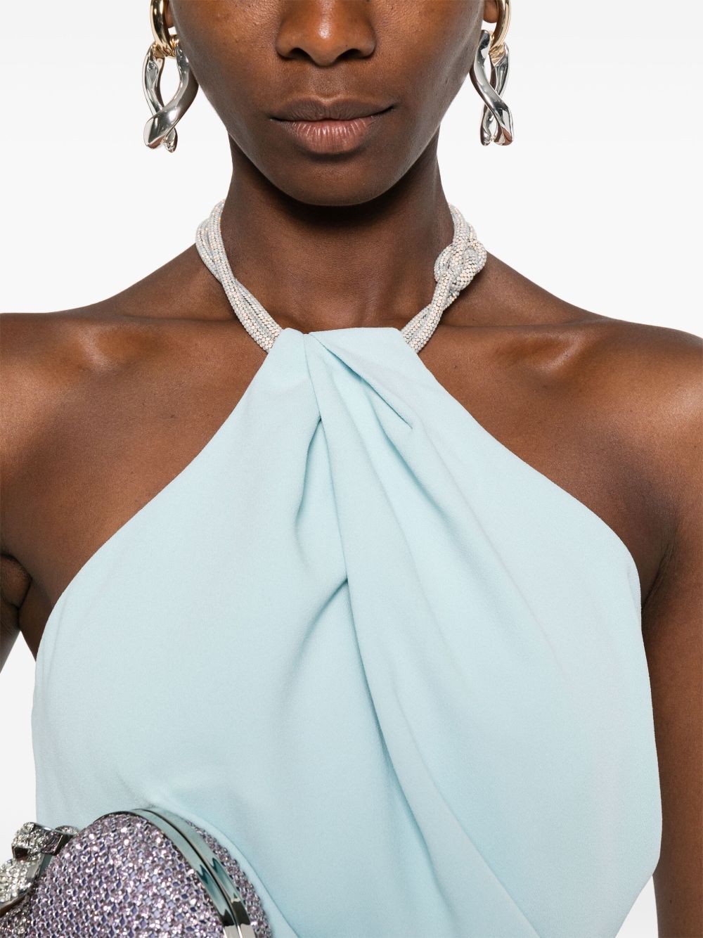 Solace London Dresses Clear Blue Solace London