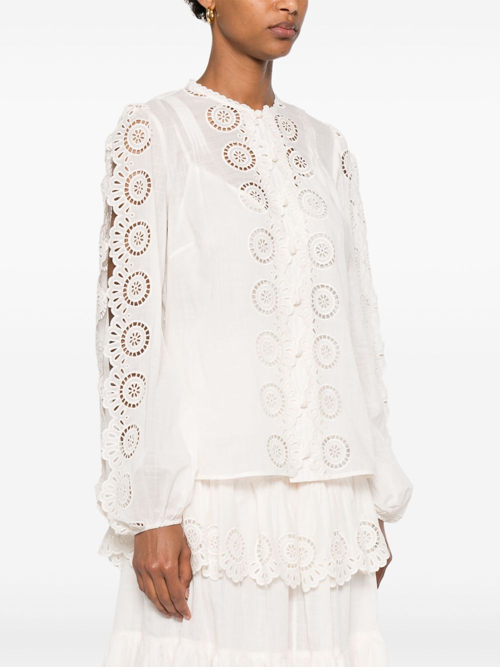 Zimmermann Shirts Ivory Zimmermann