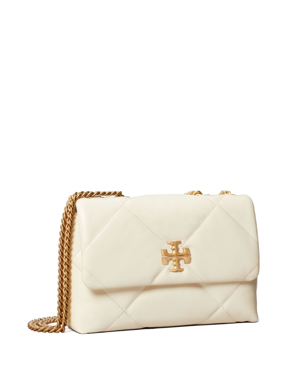 Tory Burch Kira Diamond small leather shoulder bag Tory Burch
