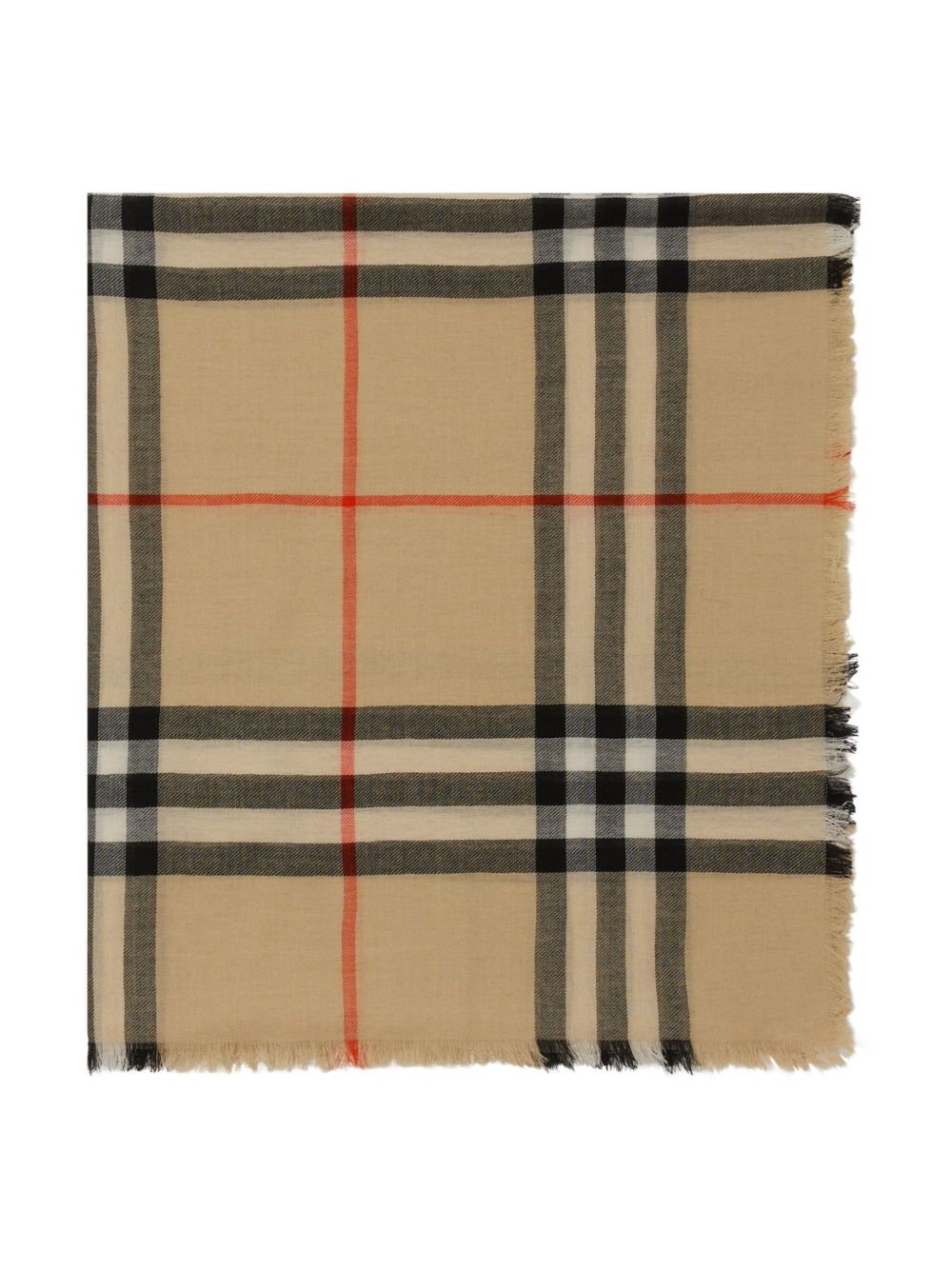 Burberry Check wool scarf Burberry