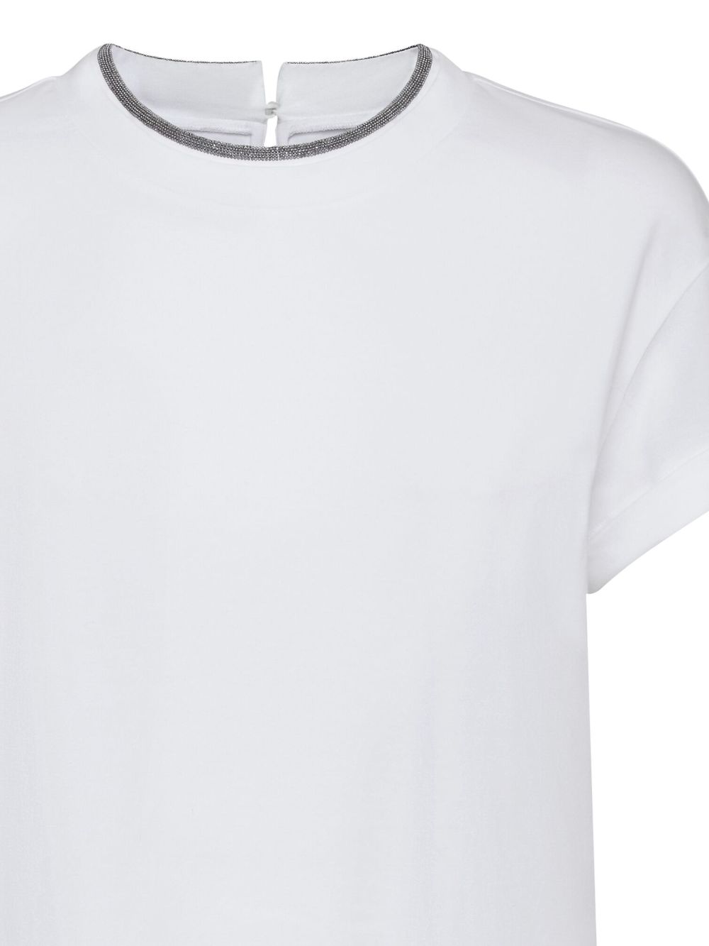 Brunello Cucinelli T-shirts and Polos White Brunello Cucinelli