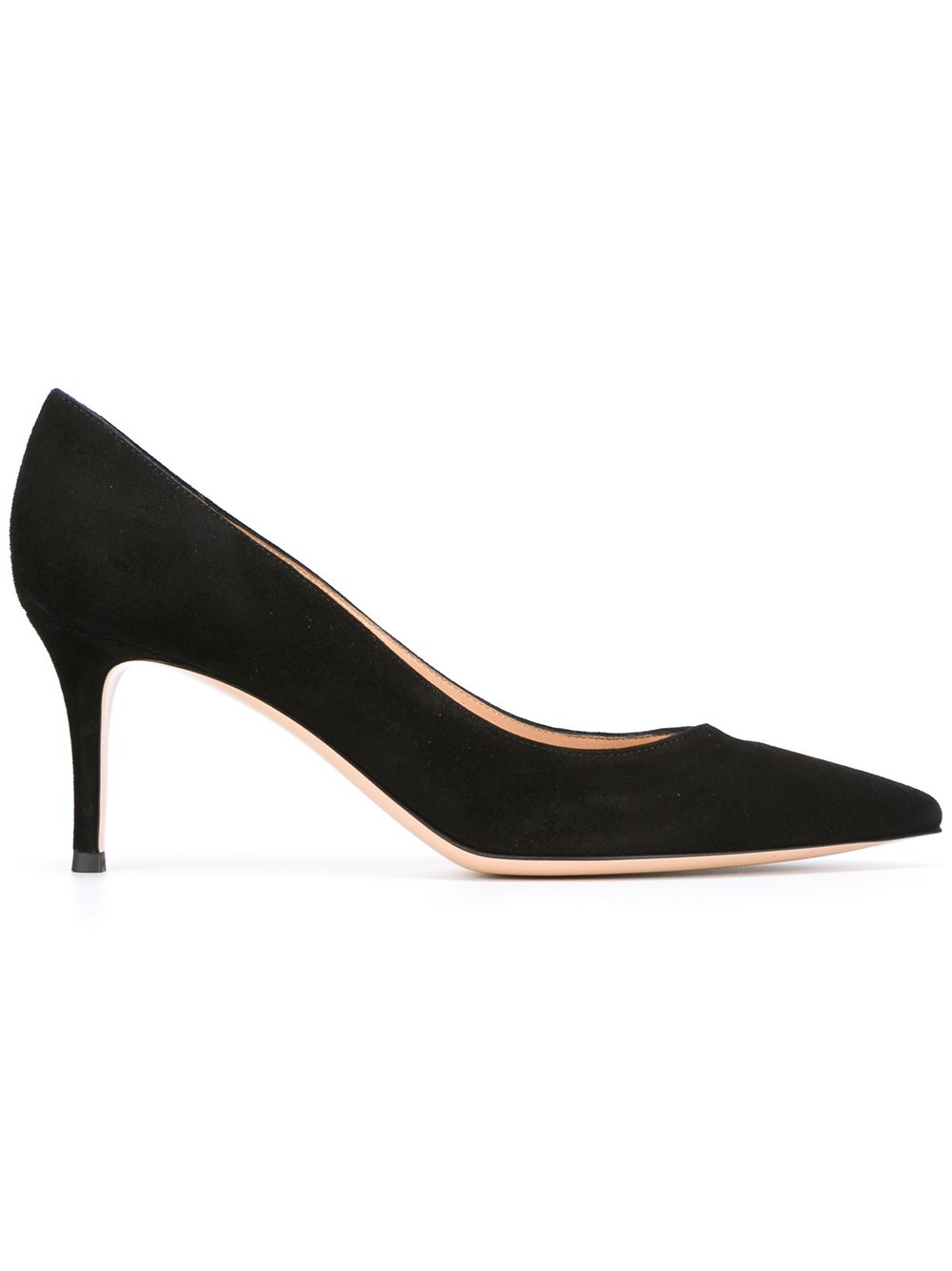 Gianvito Rossi With Heel Black Gianvito Rossi