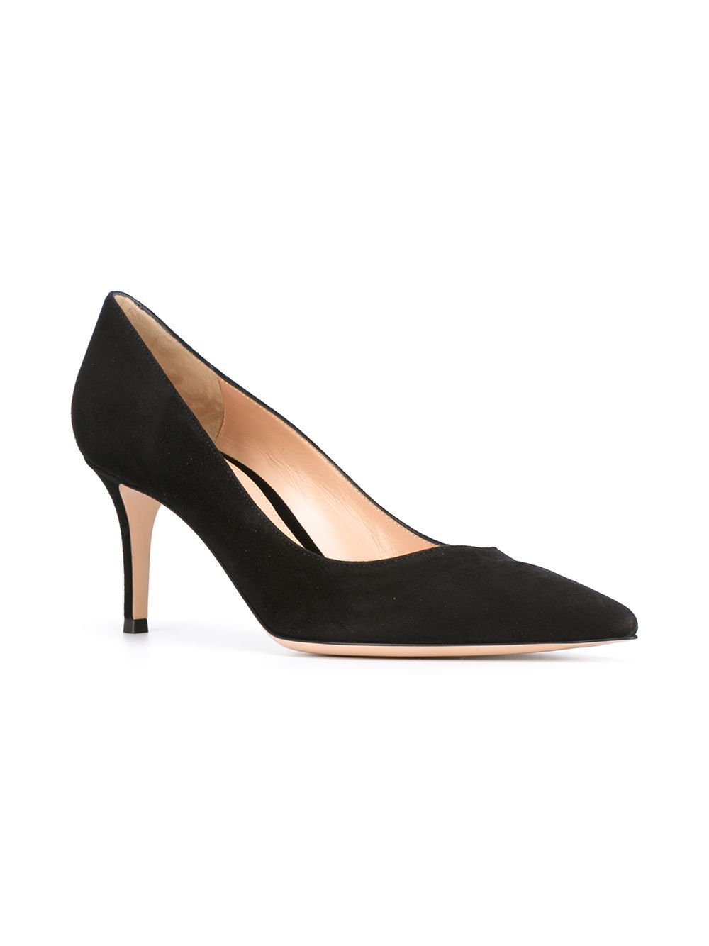 Gianvito Rossi With Heel Black Gianvito Rossi