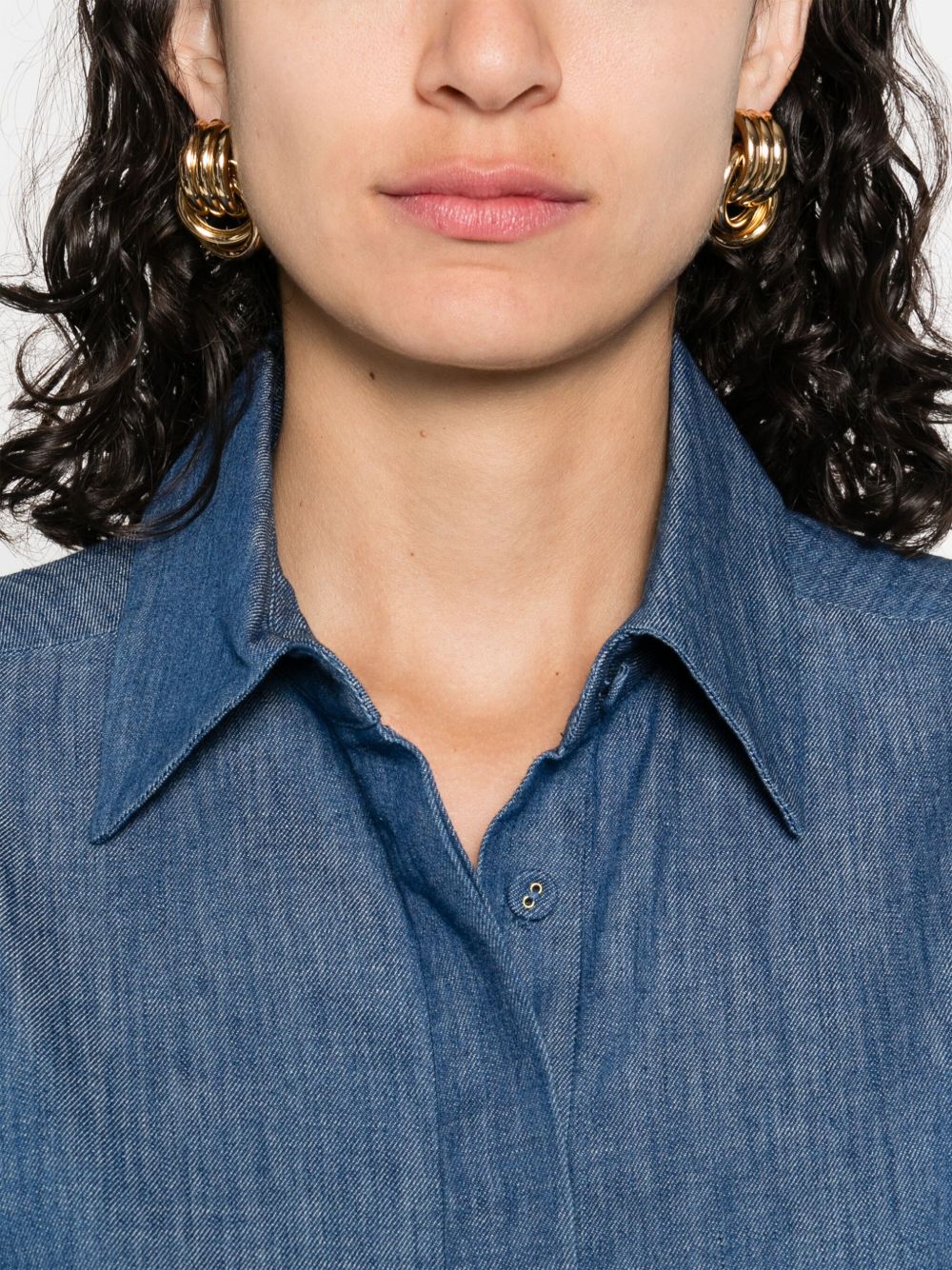 Zimmermann Shirts Blue Zimmermann